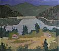 Barajul văzut de la Potoci - autor Vasile Crăiță Mândra